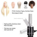 Wig Stand Tripod New Metal Adjustable Wig Stand Mannequin Head Tripod Factory